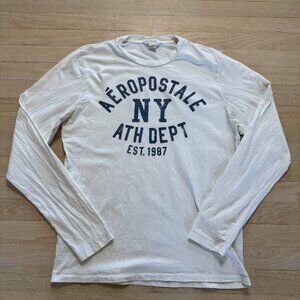 Vintage Aeropostale Long Sleeve Tee Ath Dept NY Est 1987 L